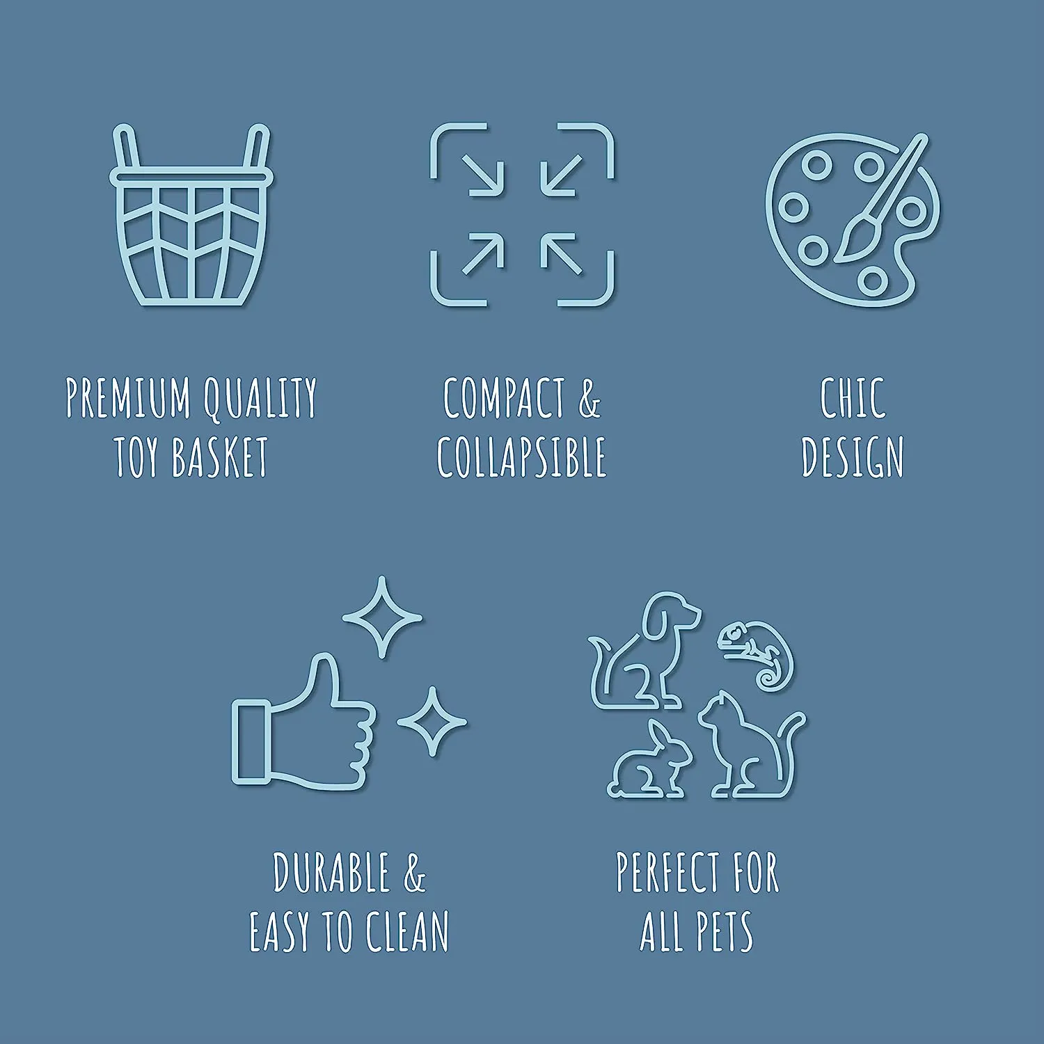 LIVRA PET TOY BASKET
