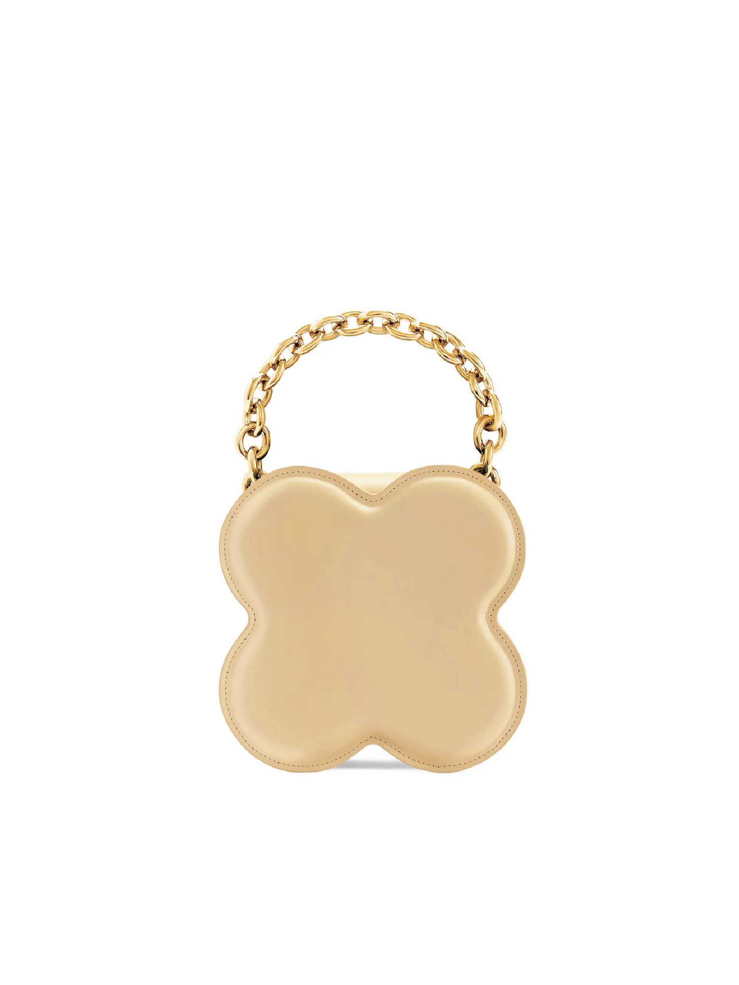 Lucky Clover Handbag - Beige (Large)