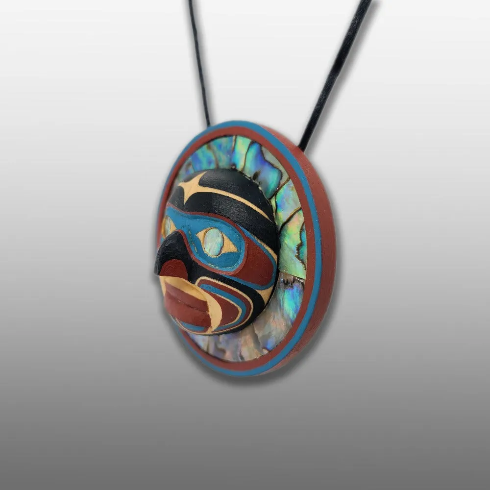 Makwala Moon Mask Pendant