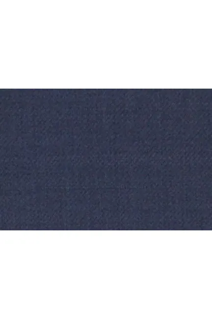 MaxDavoli Solid Blue Plain Front Pants