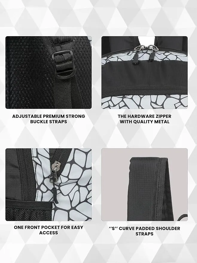 Medium 30 L Backpack SMALL CASUAL SMART STONE  (Black)