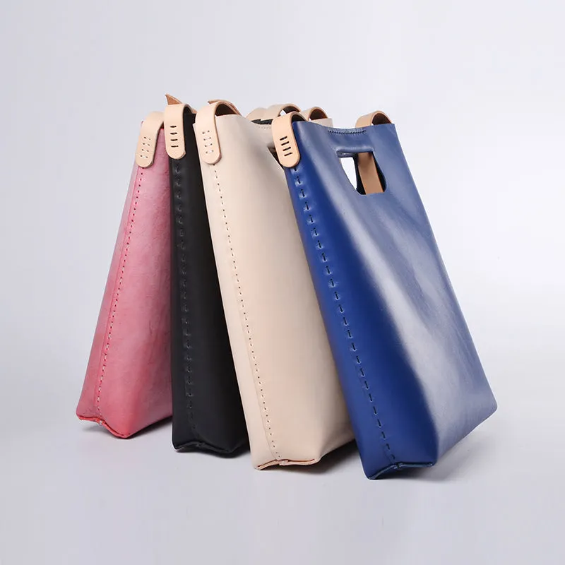 Medium Womens Genuine Leather Shoulder Tote Bag Handbags for Women