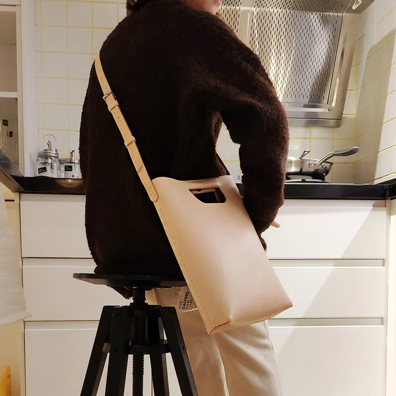 Medium Womens Genuine Leather Shoulder Tote Bag Handbags for Women