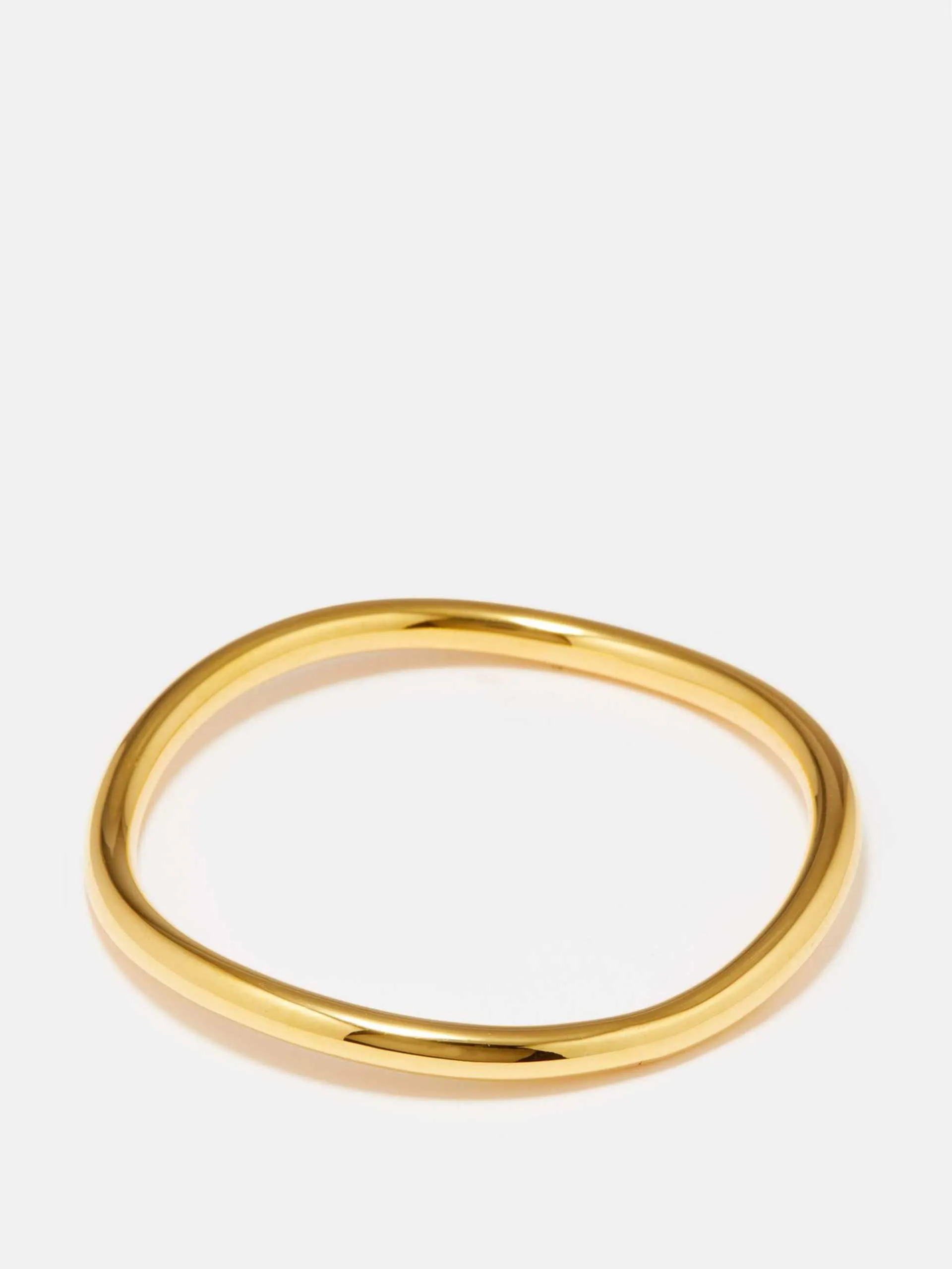 Mene 18kt gold-plated bangle