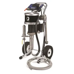Merkur 48:1 Cart-Mount Airless Spray Package, XTR-5 Gun, 519 XHD Tip, 25 ft (7.6 m) Fluid Hose, and Fluid Filter