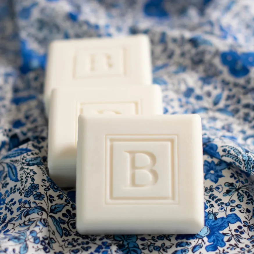MONOGRAM ECO LUXURY SQUARE SOAPS SET OF 3