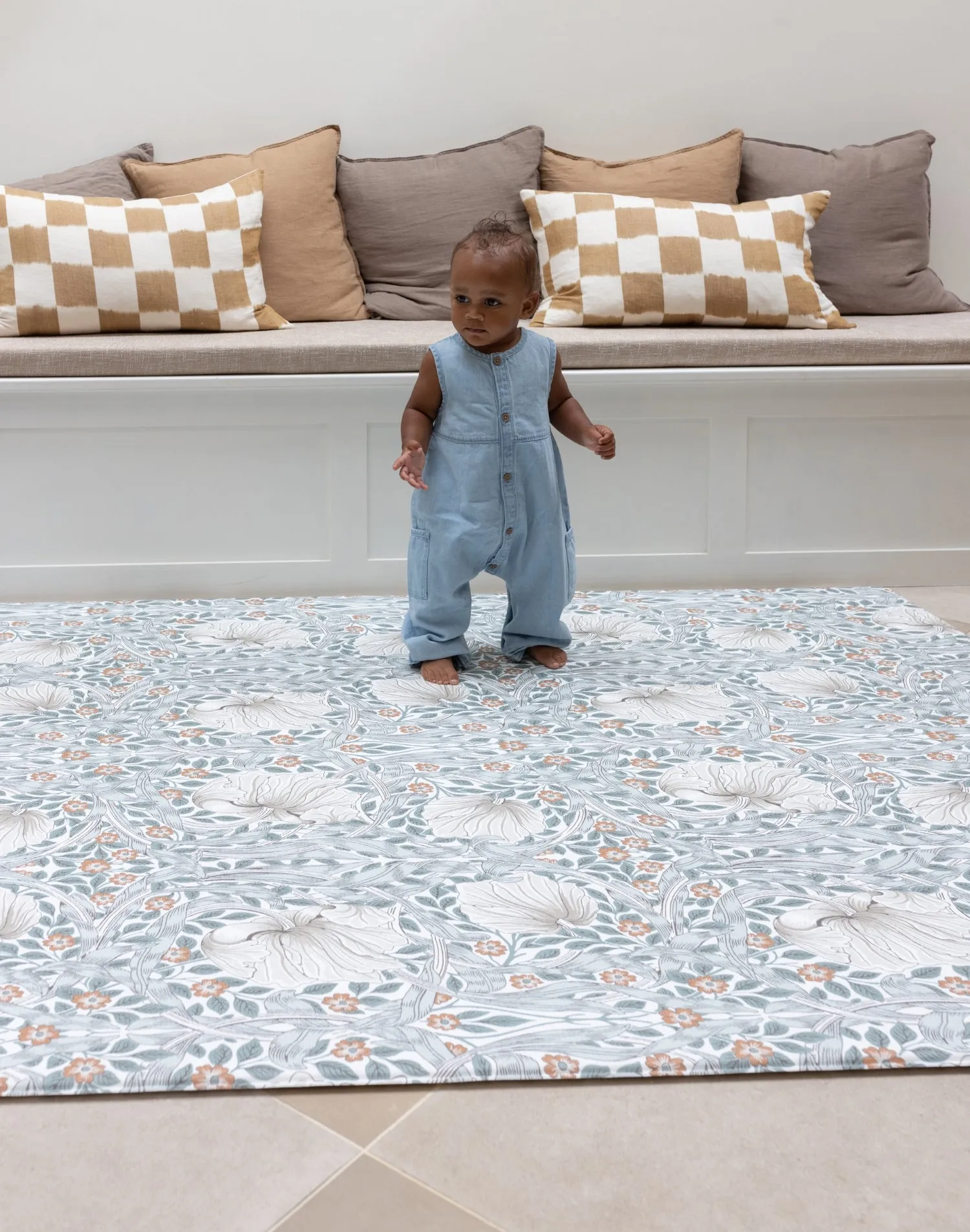 Morris & Co. The Pimpernel Playmat Mineral Blue