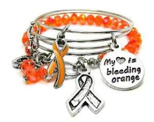 My Heart Is Bleeding Orange Catalog 3 Piece Collection