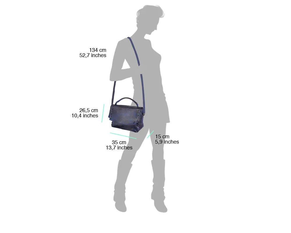 Natalina leather Messenger bag