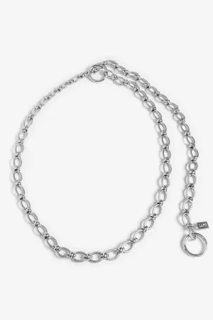 Nebula Silver Chain Belt