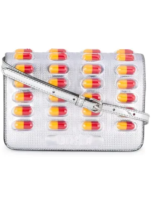 pill blister pack crossbody bag