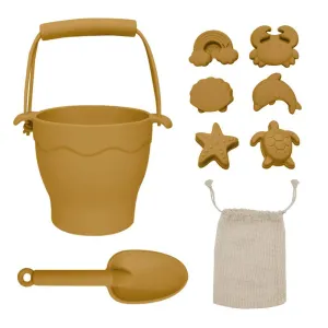 Playground by Living Textiles | Silicone 8pc Bucket & Spade Set
