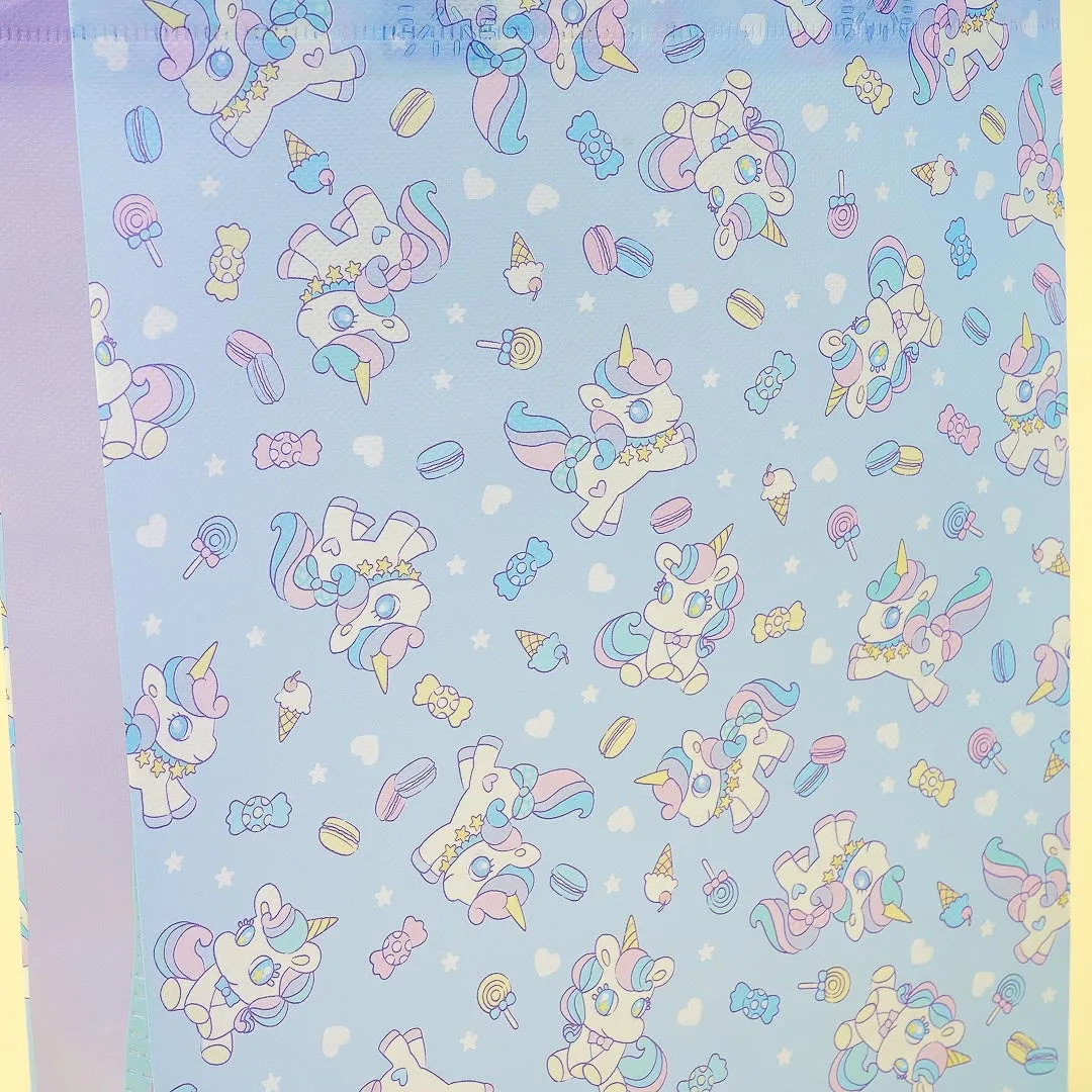 Popout Unicorn Shopping Tote Bag