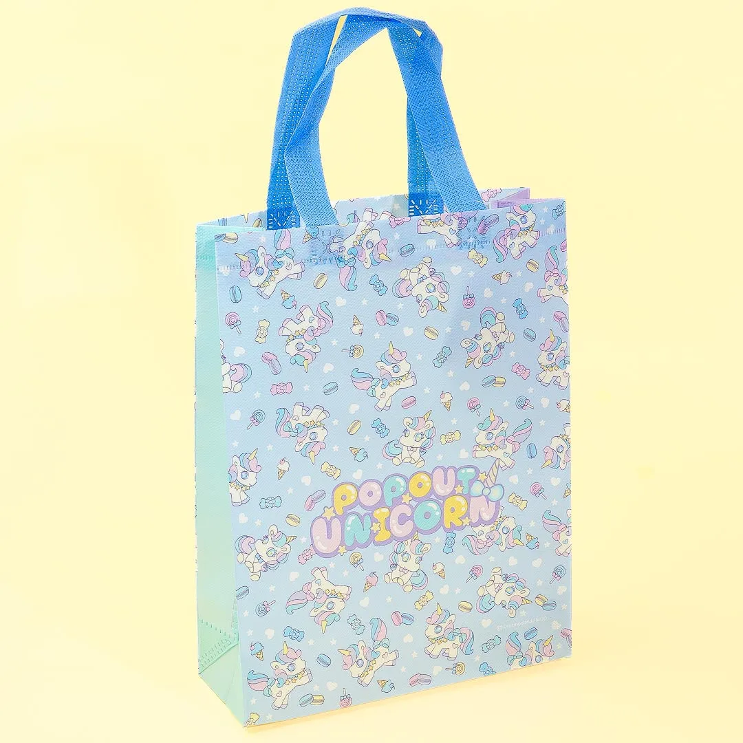 Popout Unicorn Shopping Tote Bag