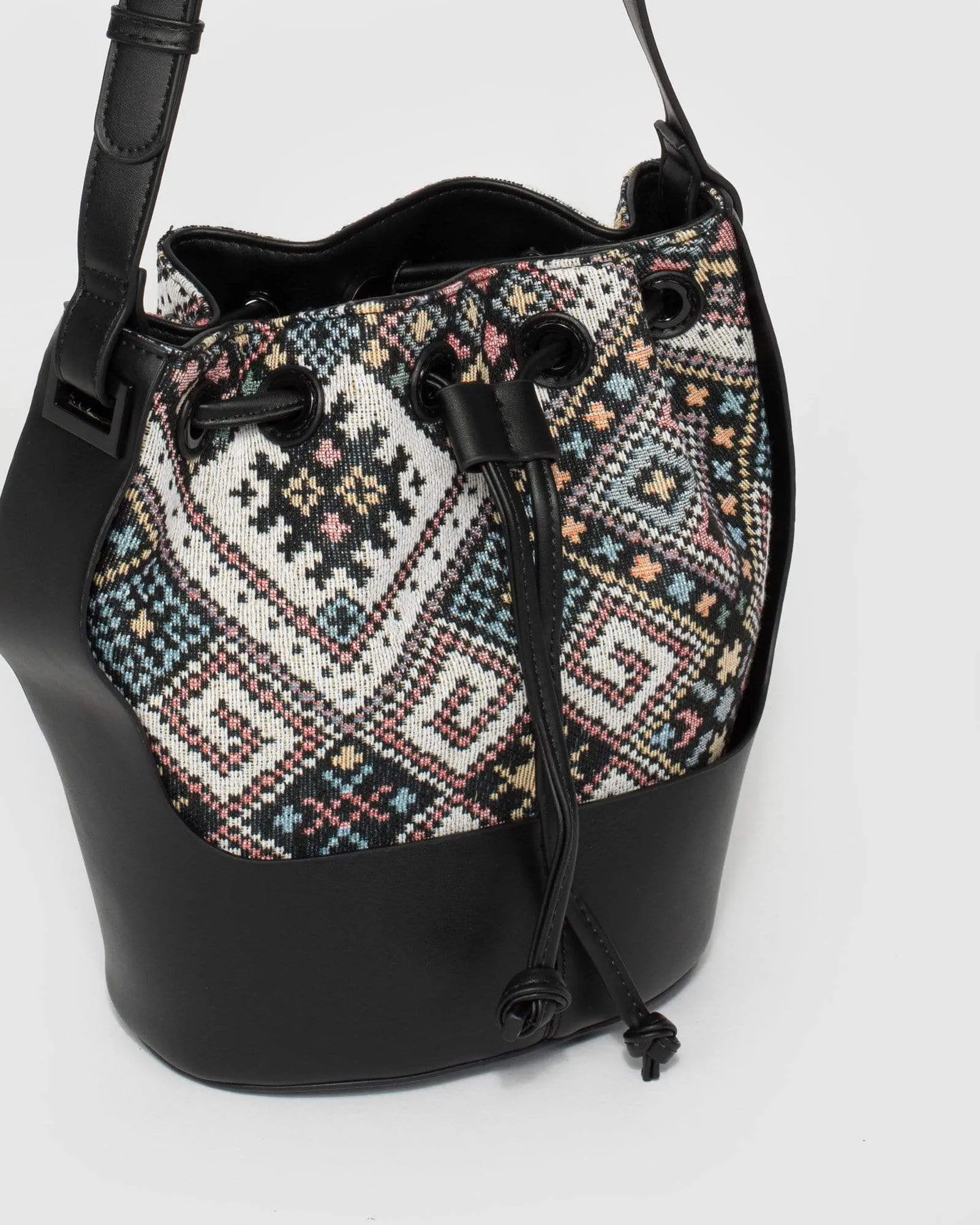 Print Becky Bucket Bag