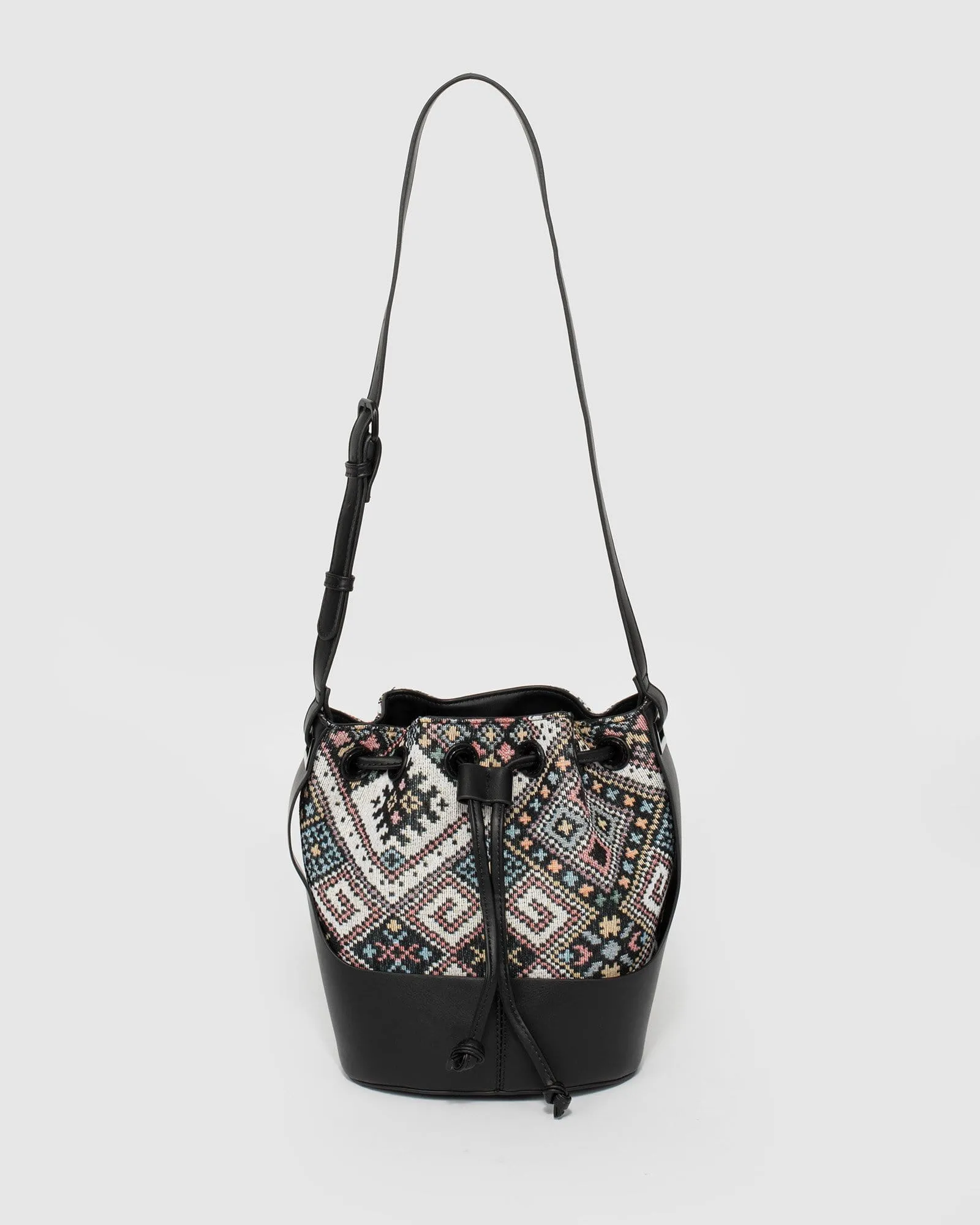 Print Becky Bucket Bag