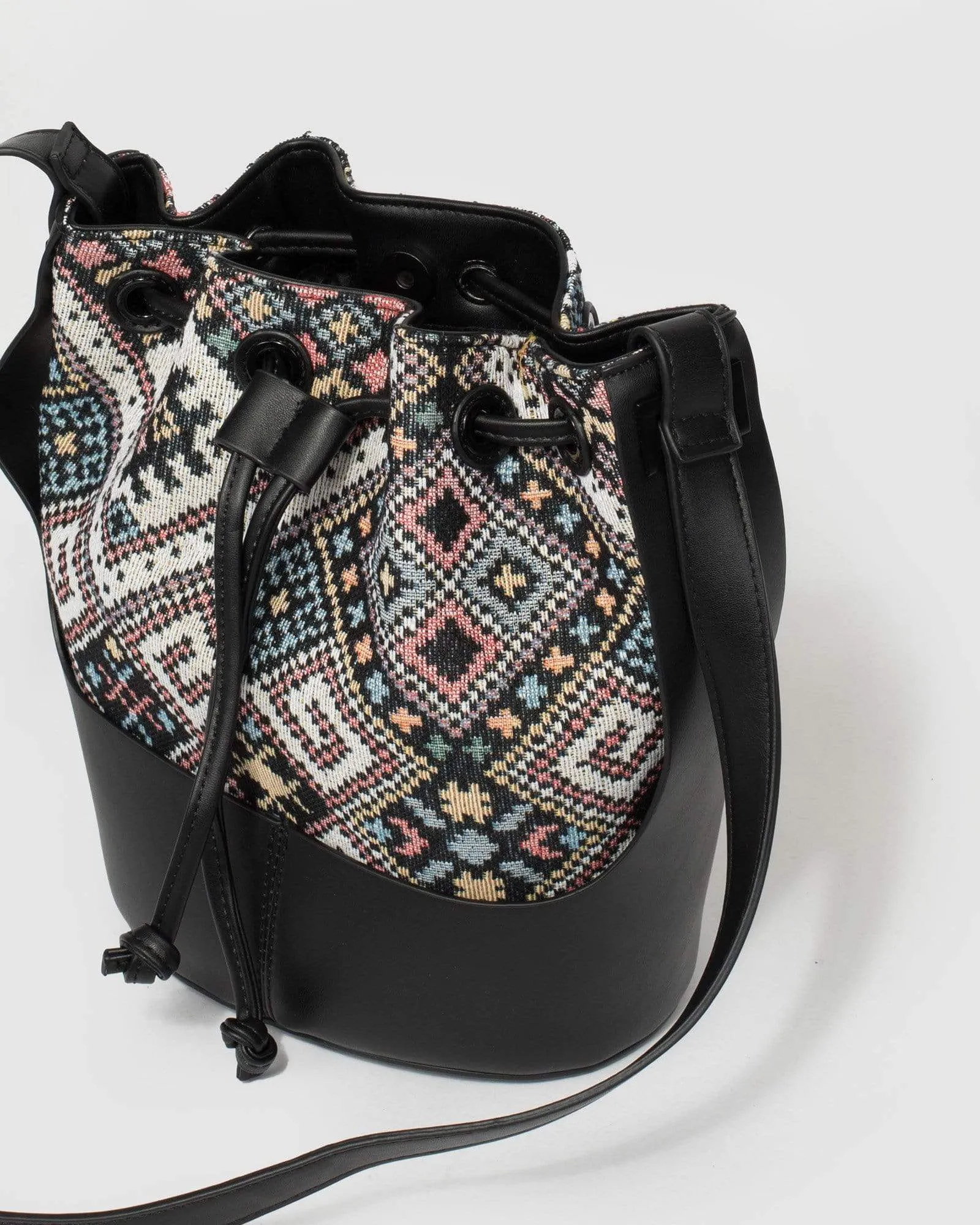 Print Becky Bucket Bag