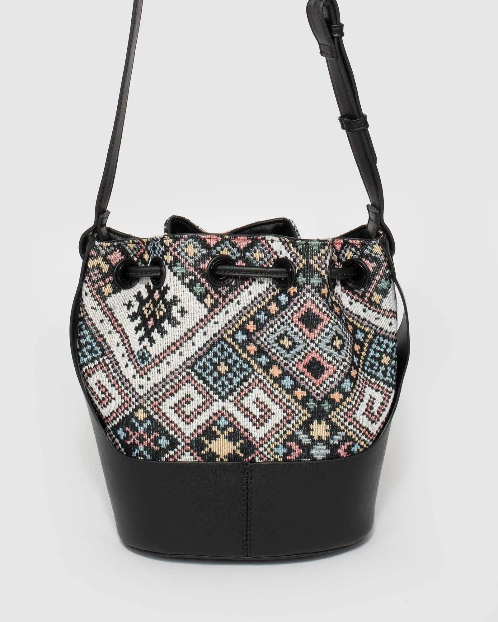 Print Becky Bucket Bag