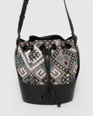 Print Becky Bucket Bag