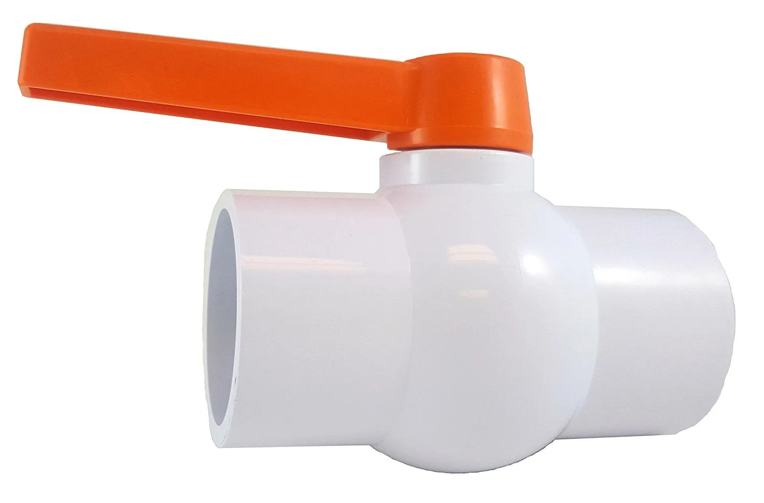 PVC COMPACT BALL VALVE - 2 1/2" - Socket - Sanipro