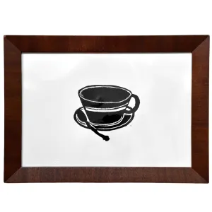 "Coffee Cup" in an Antique Frame
