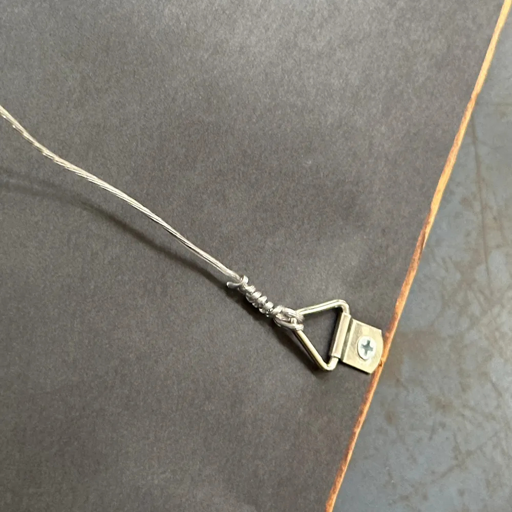 "Corkscrew" in an Antique Frame