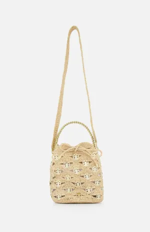 Raffia Bucket Bag