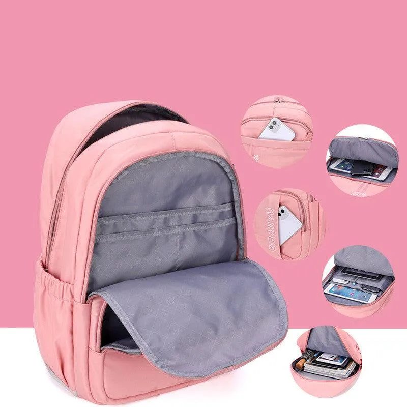 Removable Children School Bags for Baby School Backpack with Wheel Trolley Backpack Kids Luggage Bag Travel Backpack