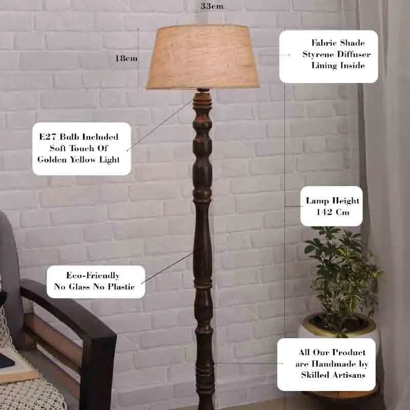 Reverie Floor Lamp - Jute