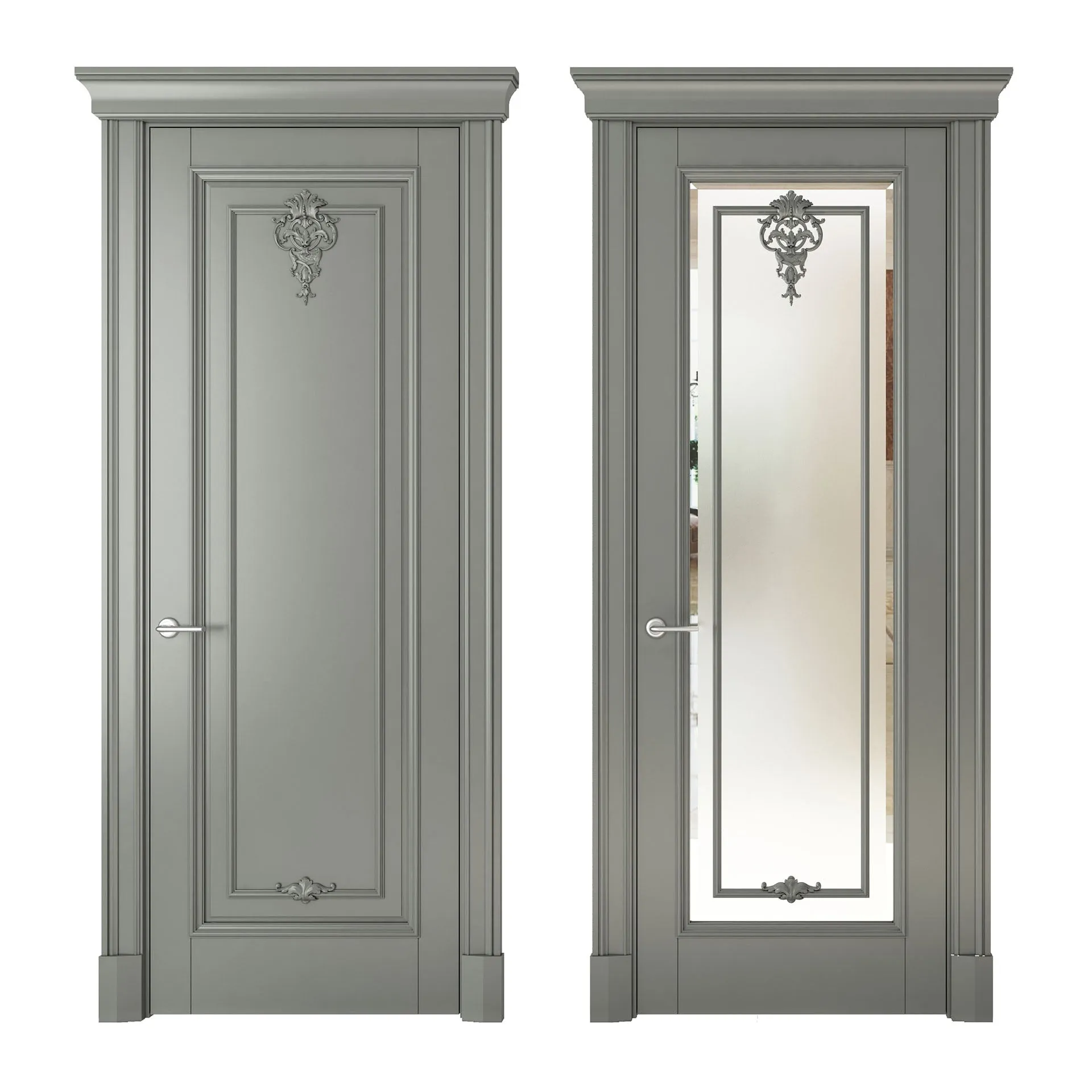 Royal Hand Crafted Teakwood Wooden Door