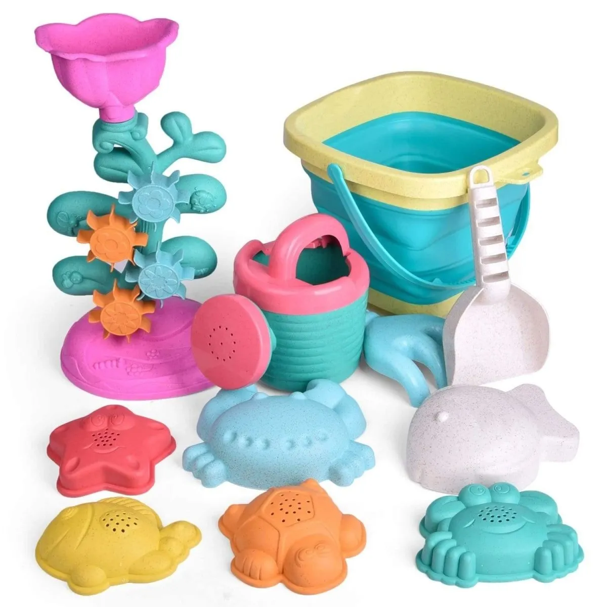 Sandbox Toys with Collapsible Bucket-Wholesale