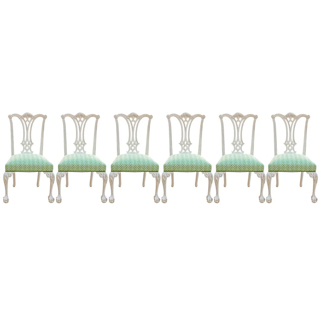 Set of Six George III Style Dining Chairs