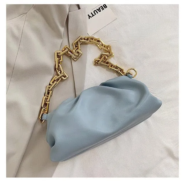 Shoulder Bag With A Statement Chain