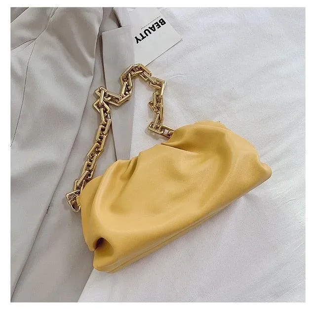 Shoulder Bag With A Statement Chain