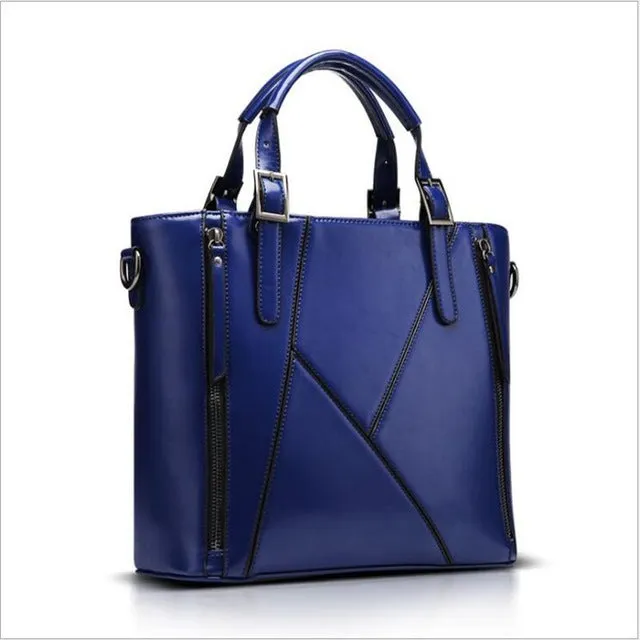 Sibile leather shoulder handbag