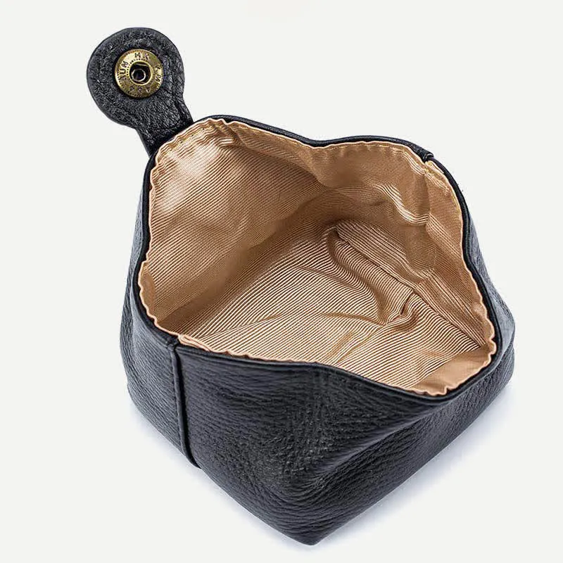 Soft Real Leather Coin Purse Mini Storage Pouch Carrying Purses
