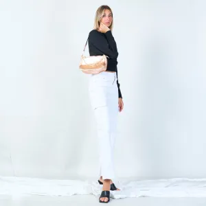 Sparkly chain strap crossbody bag wholesale