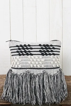 Striped Pouch/Clutch Bag