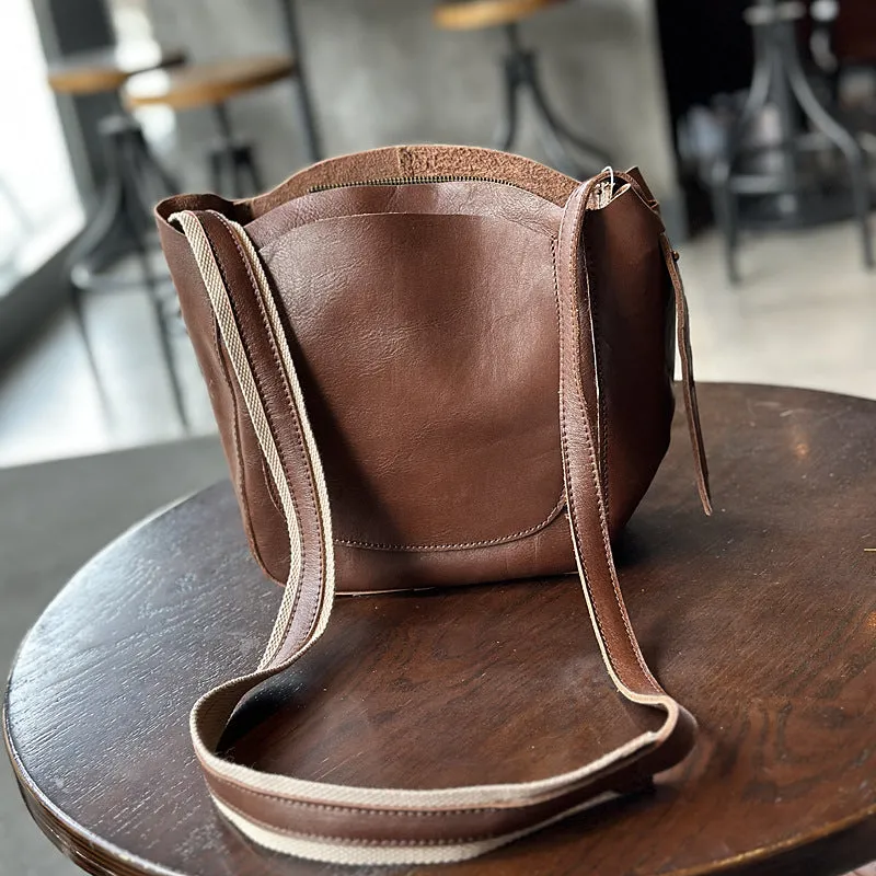 Stylish Womens Small Leather Shoulder Bag Soft Leather Crossbody Purse
