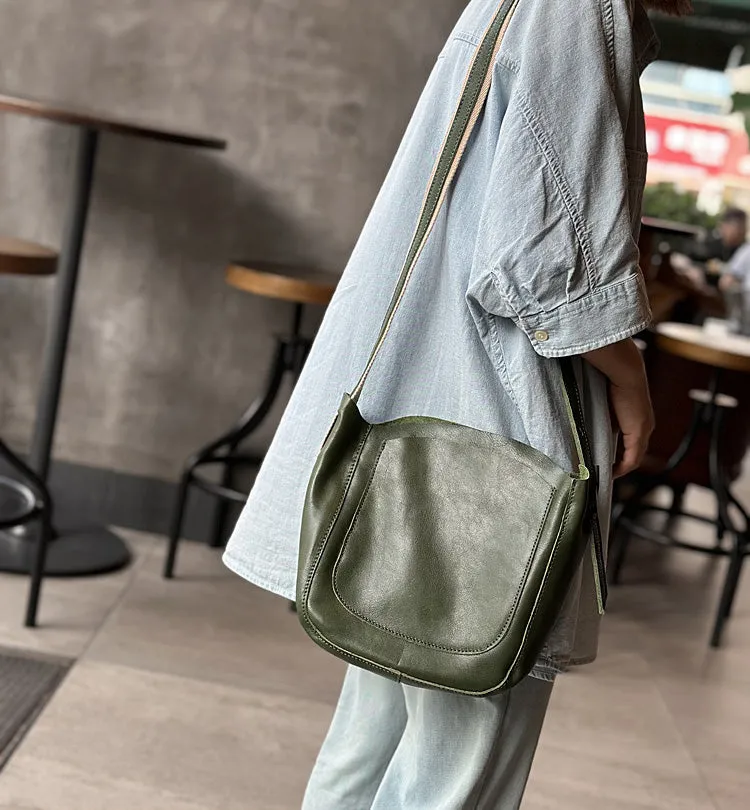 Stylish Womens Small Leather Shoulder Bag Soft Leather Crossbody Purse