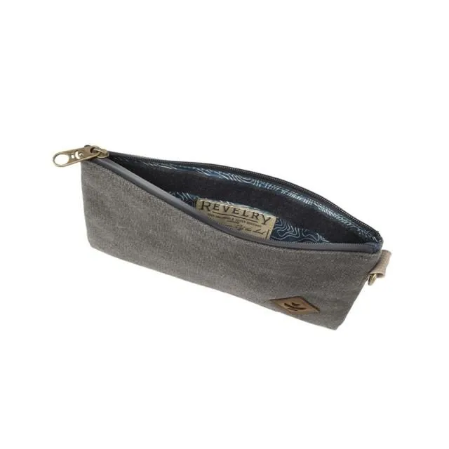 The Broker (Canvas Collection) Money Bag with Velcro & Zip by Revelry