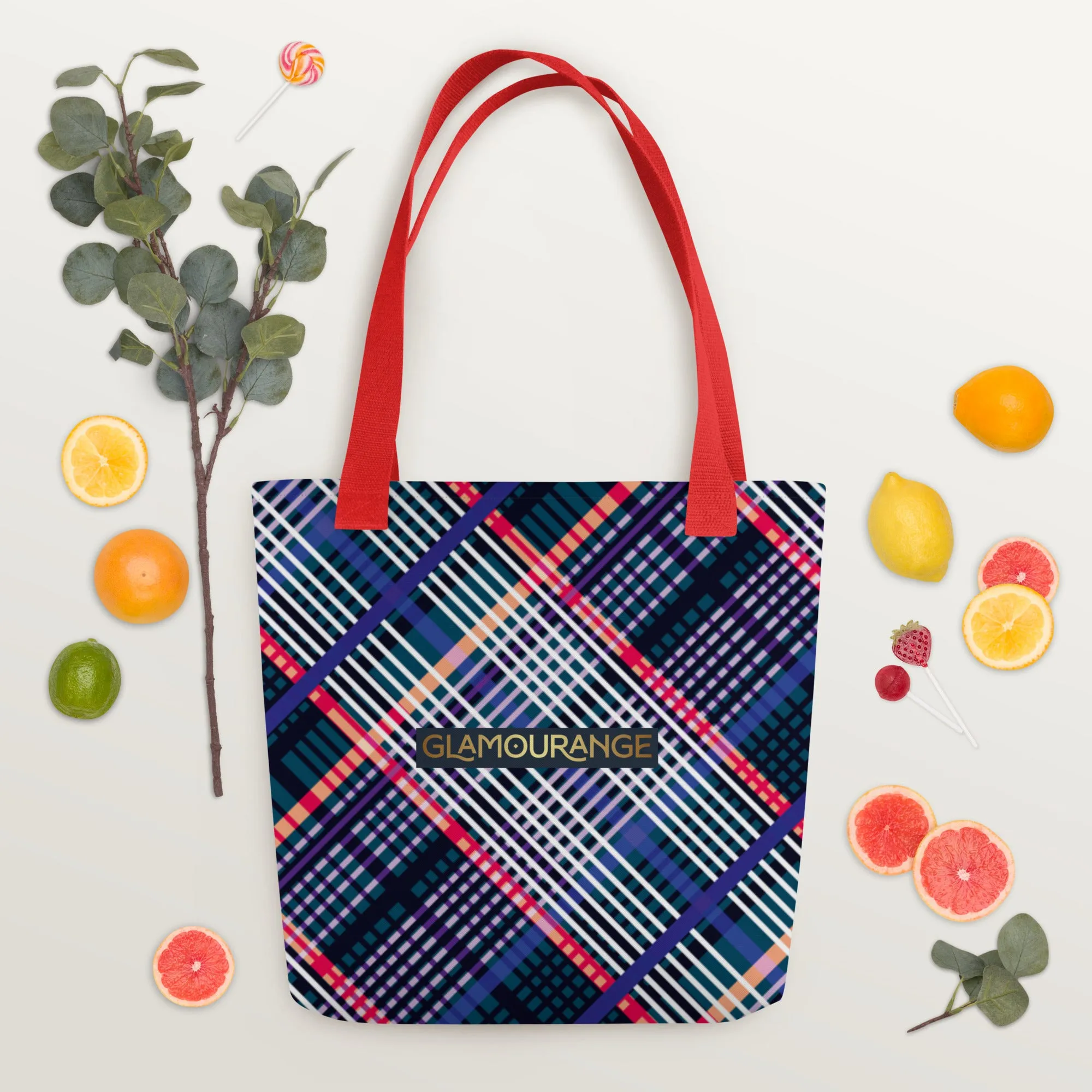 Tote Bag Women Designer (Stripe Bag Pattern 005)