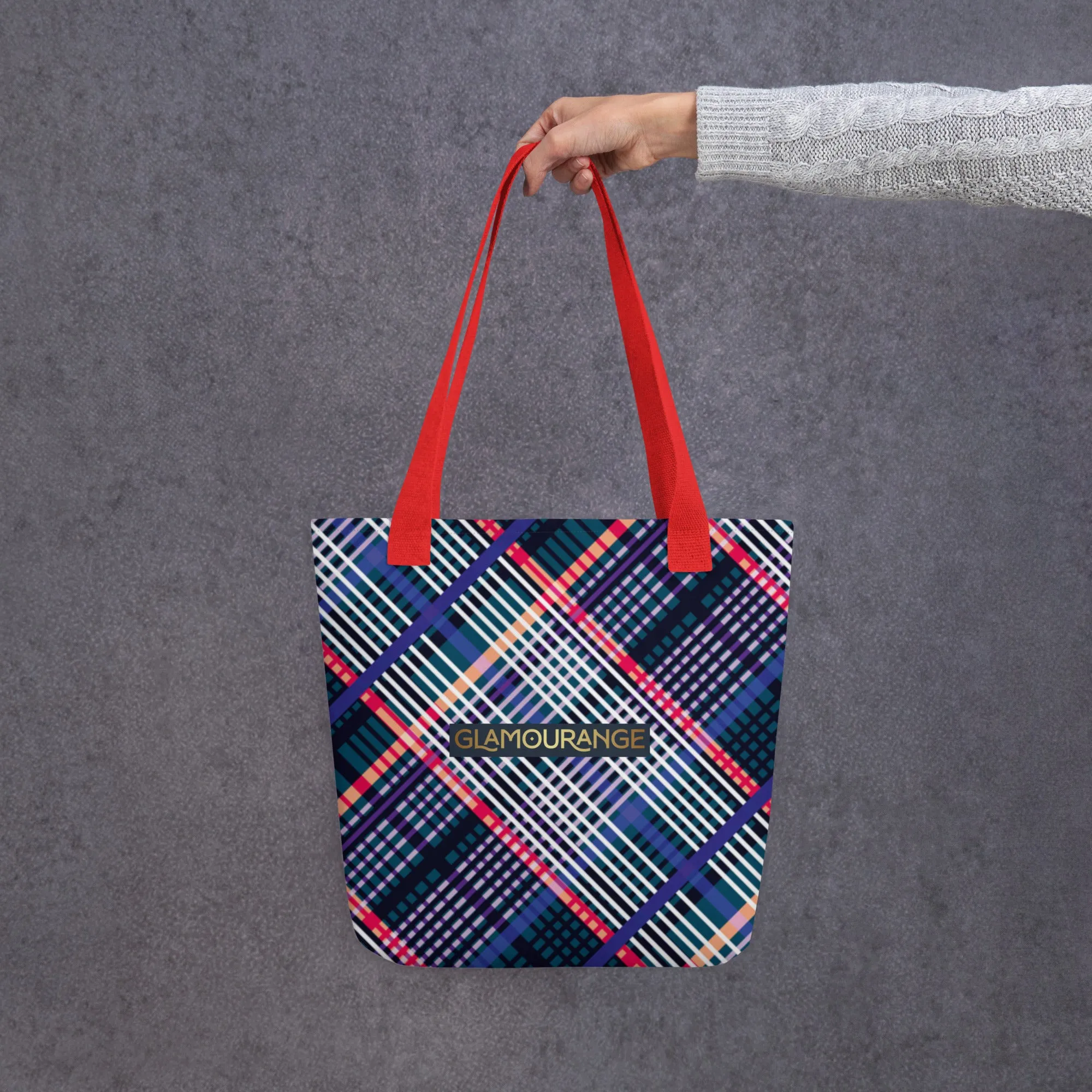 Tote Bag Women Designer (Stripe Bag Pattern 005)