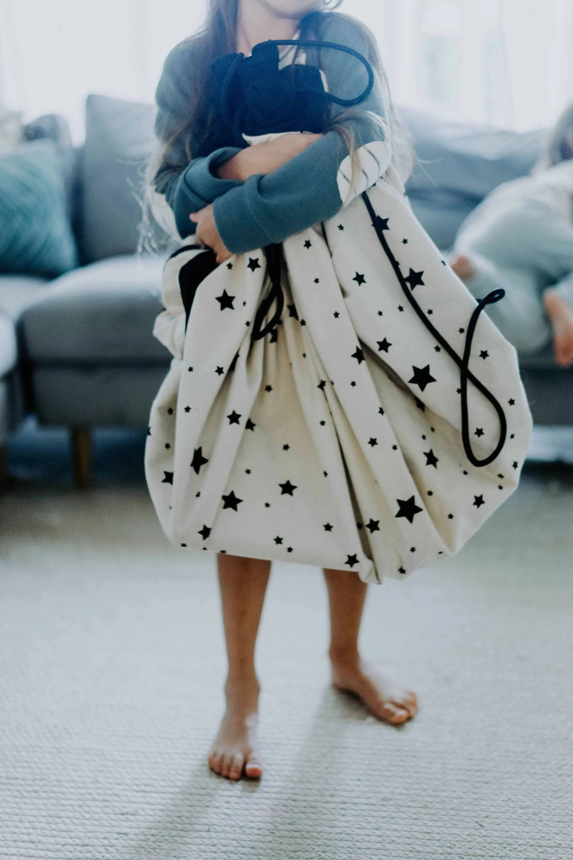 Toy Storage bag – World map