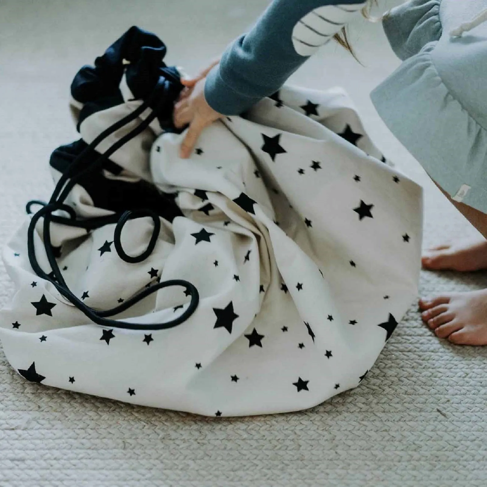 Toy Storage bag – World map