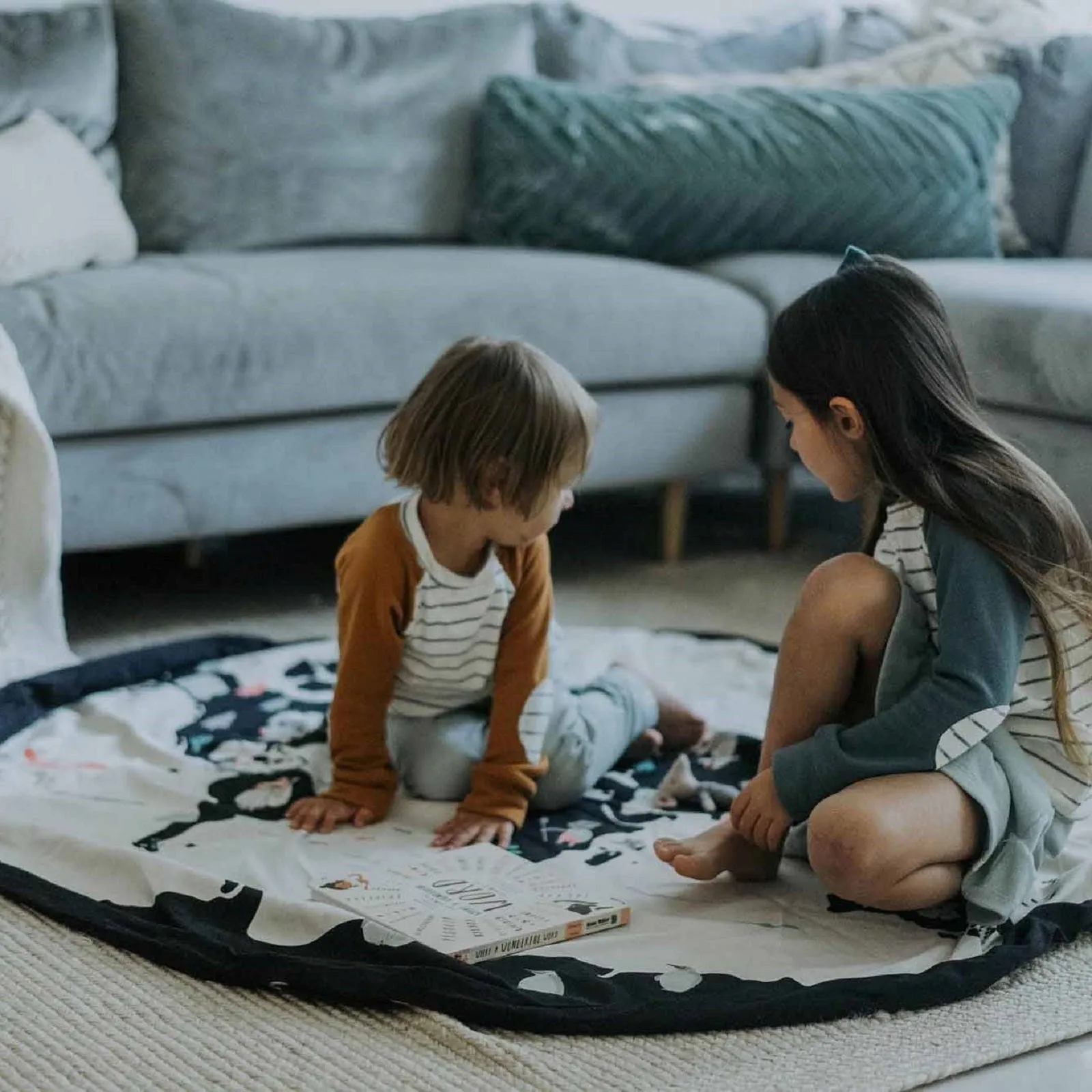 Toy Storage bag – World map