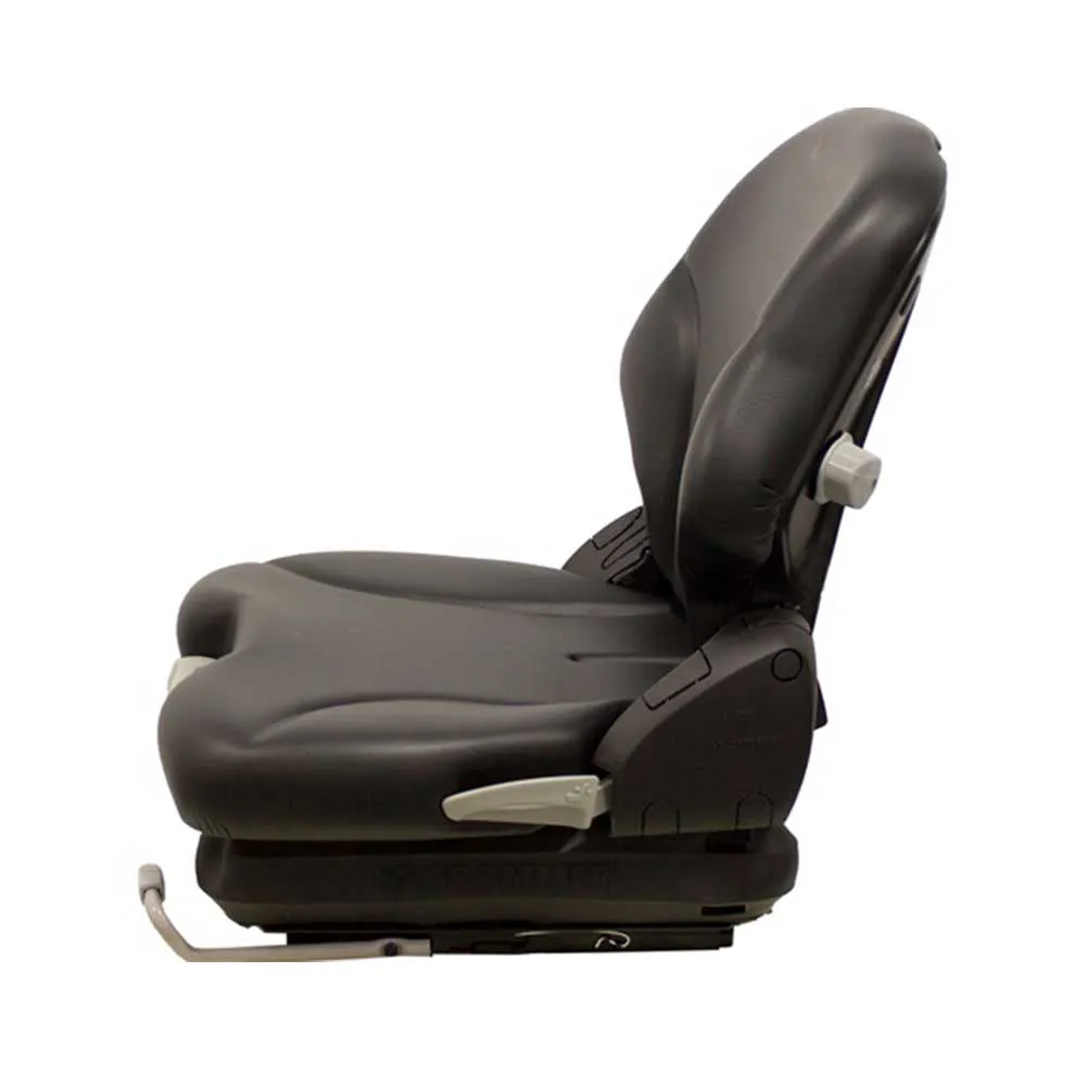 Uni Pro | KM 136 Seat with Mechanical Suspension | Black Vinyl (7882.KMM)