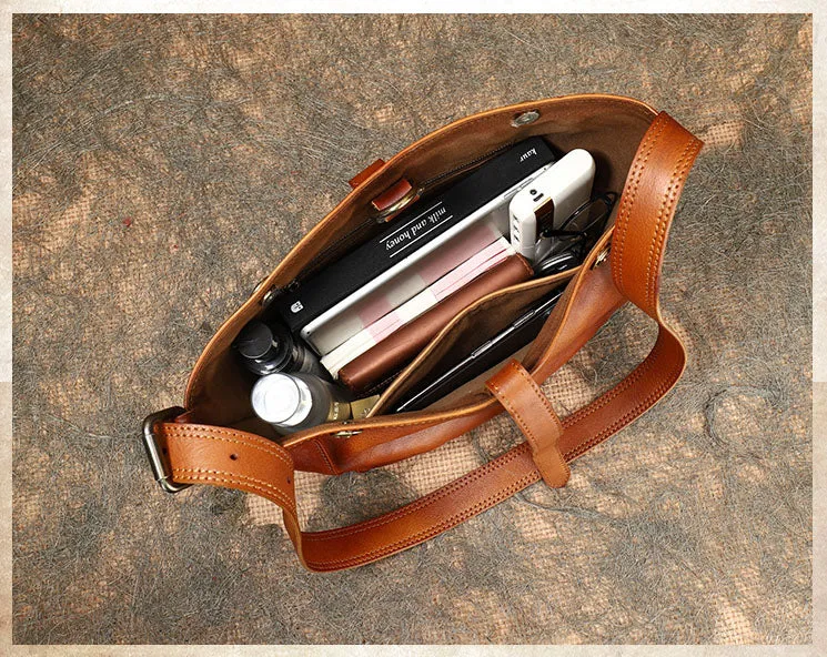 Vintage Ladies Boho Shoulder Bags Leather Crossbody Purse For Women