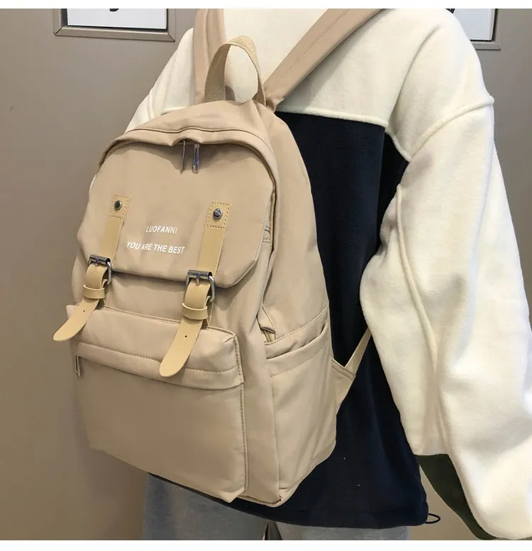 Women Backpack | Waterproof Nylon Backpack | Backpack For Teenagers | School Bag For Girl | Shoulder Bag | Travel Backpack | Trendy Backpack