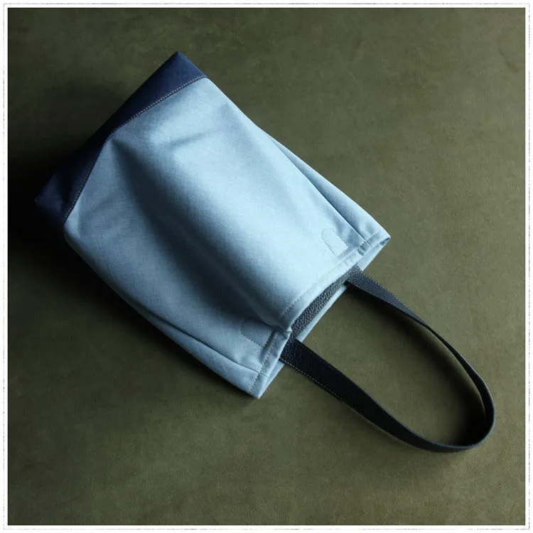 Womens Gray Nylon Shoulder Tote Bags Best Nylon Tote Handbag Shopper Bags Purse for Ladies